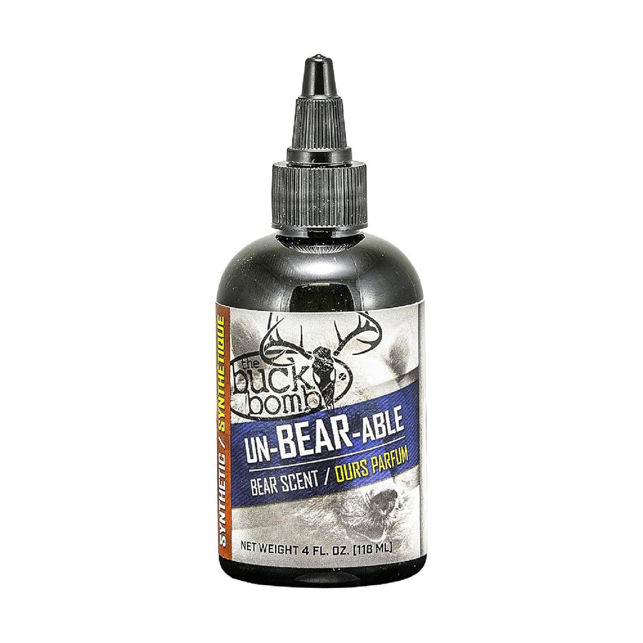 Un-Bear-Able Hunters Specialties Synthetic Bear Liquid Attractant | Hunting Bear Lure Attractant - 4 Oz Dripper Bottle