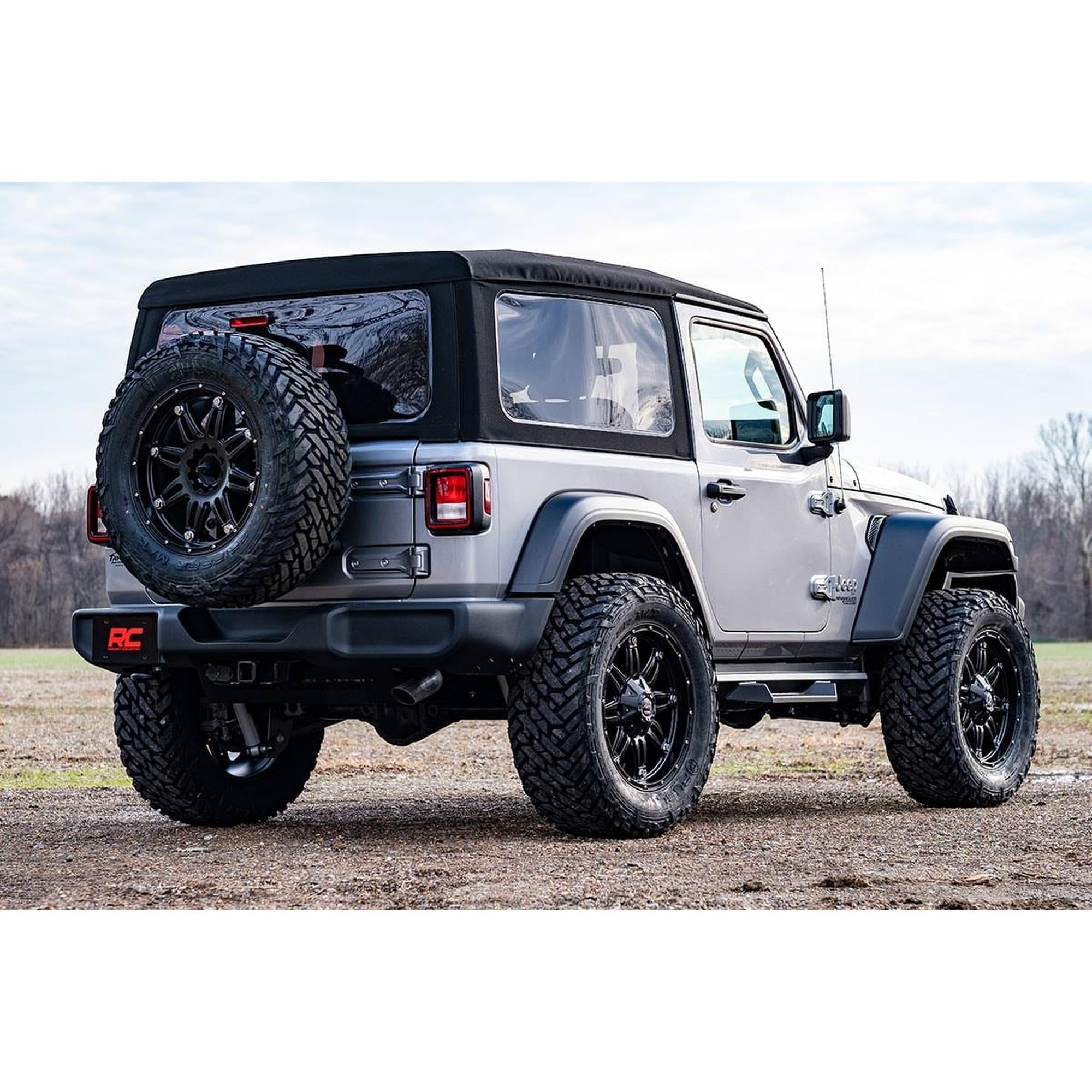 3.5" Rough Country Lift Kit for 2018-2023 Jeep Wrangler JL 2-Door - 90530