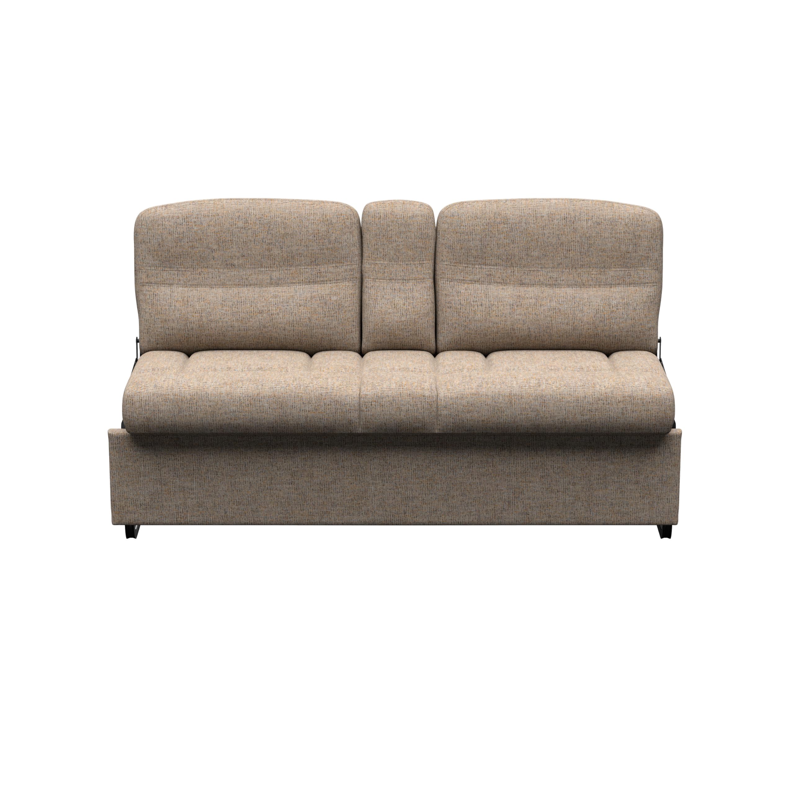 Dellmead Thomas Payne Signature 62" RV Jackknife Sleeper Sofa with Matching Kickboard, Easy Transition, High-Density Foam Cushioning, Fold-Down Center, Dual Cupholders - 2024044393