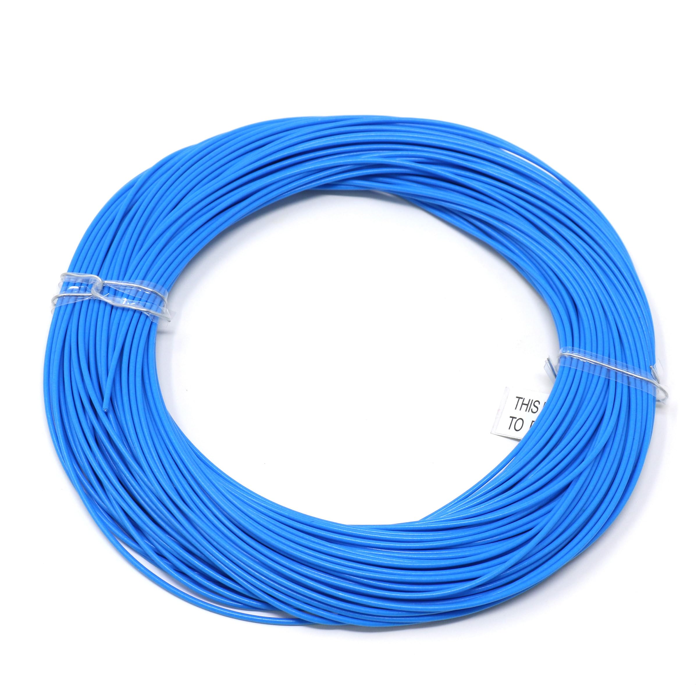75 Feet CLAM 15600 Rattle Reel Line (Blue)