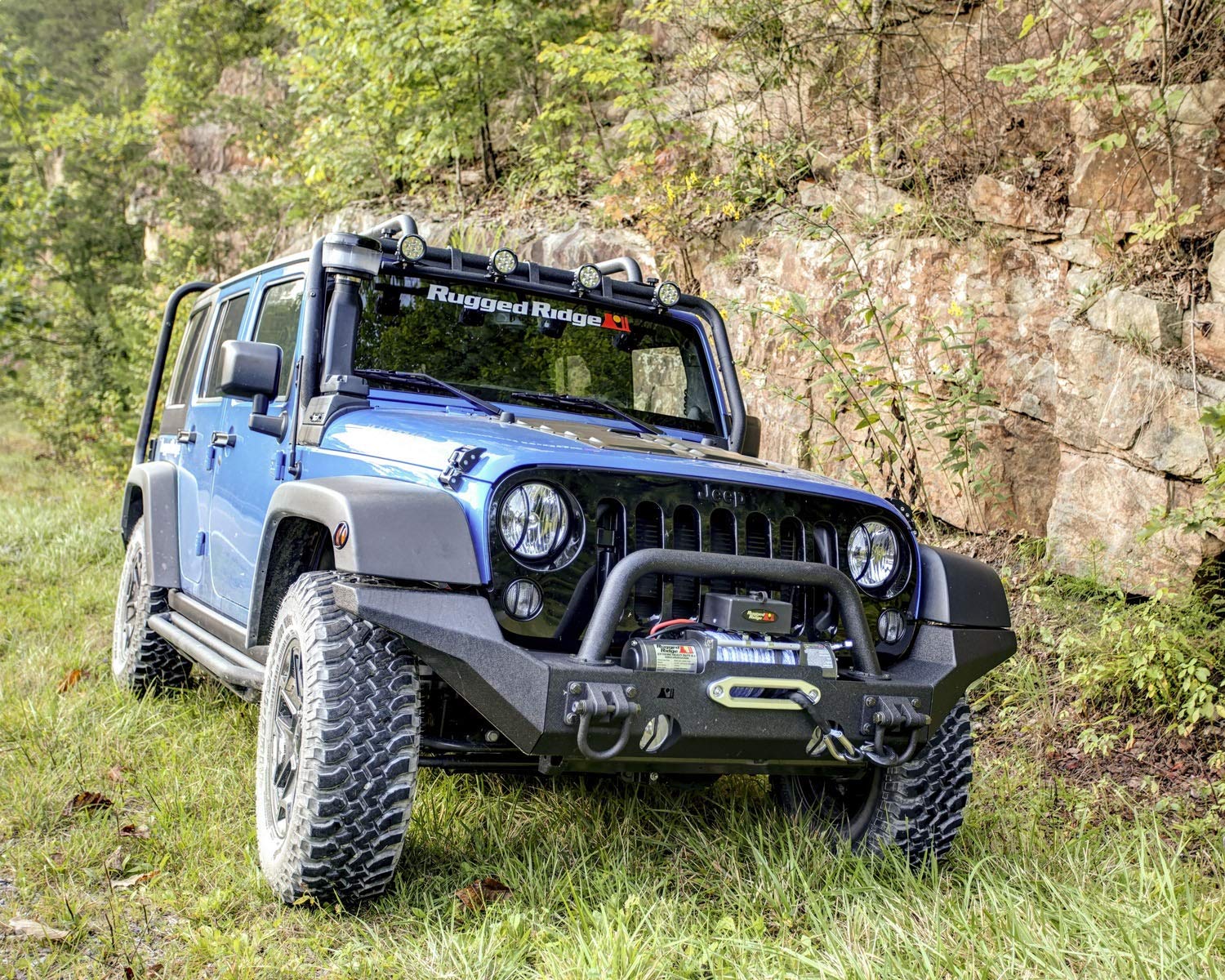 XHD Snorkel Rugged Ridge with Pre-Filter | 17756.22 | Fits 2007-2018 Jeep Wrangler JK 3.6L/3.8L
