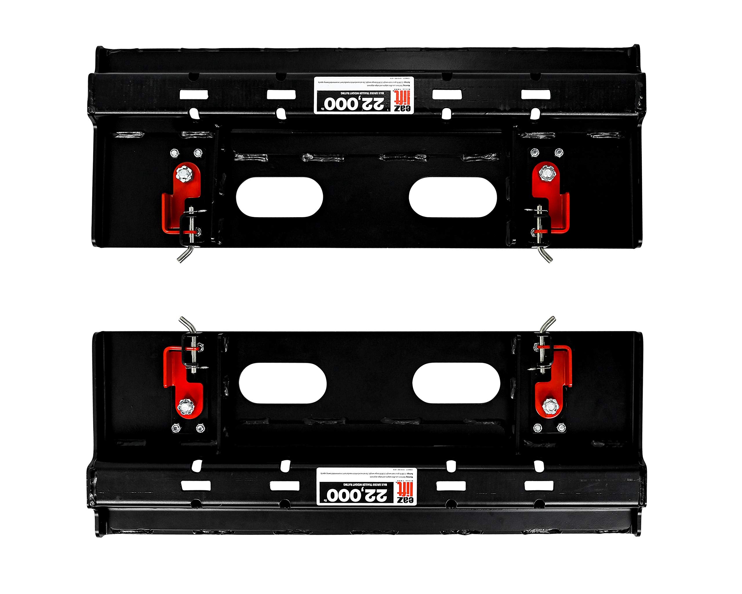 Eaz-Lift Camco 48663 Puck Style Adapter - Allow for Installation of a Fifth Wheel or Gooseneck Hitch to Industry Standard Rails - 2020 GM 2500 and 3500 (OEM Compatible)