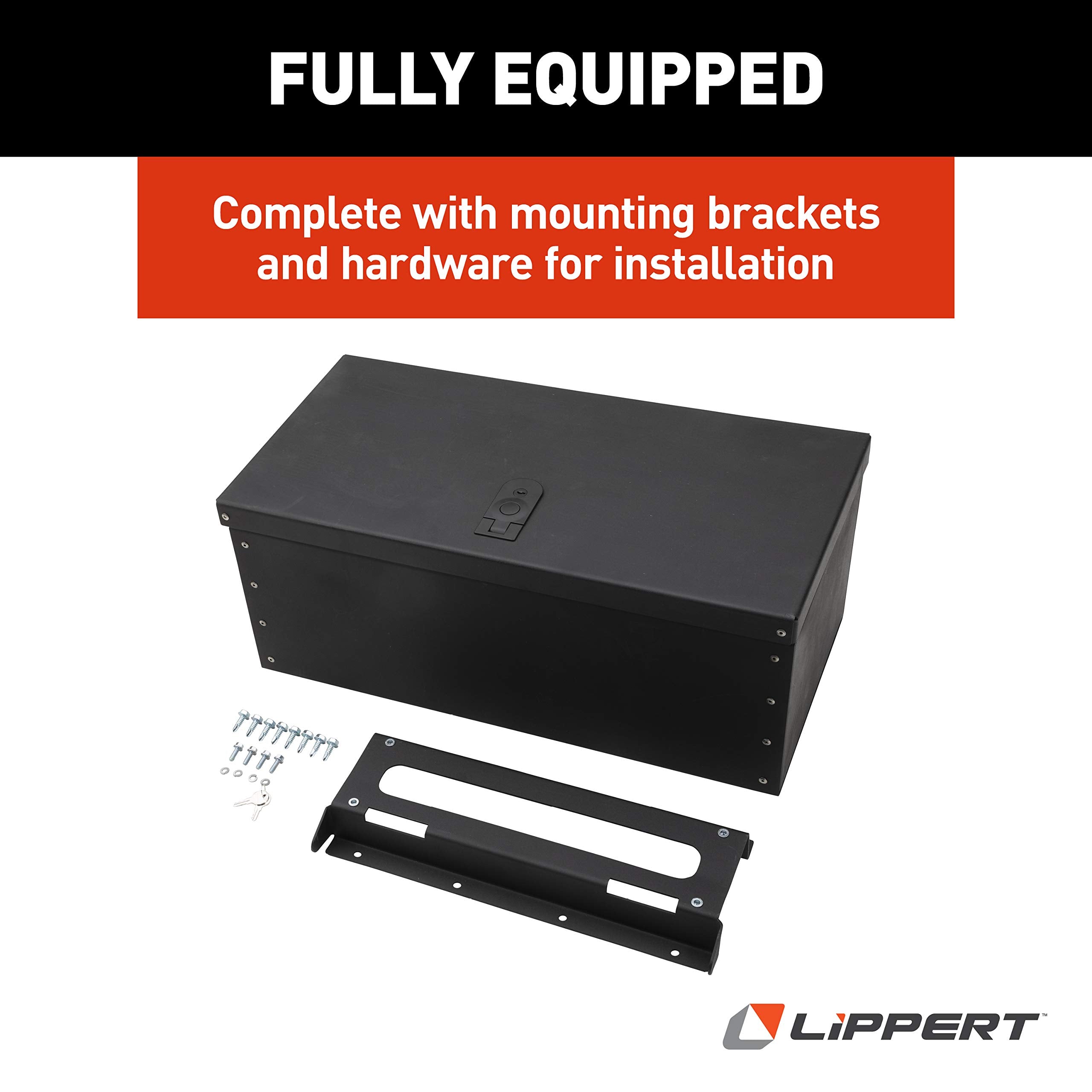 664640 Lippert Components SolidStep Storage Box