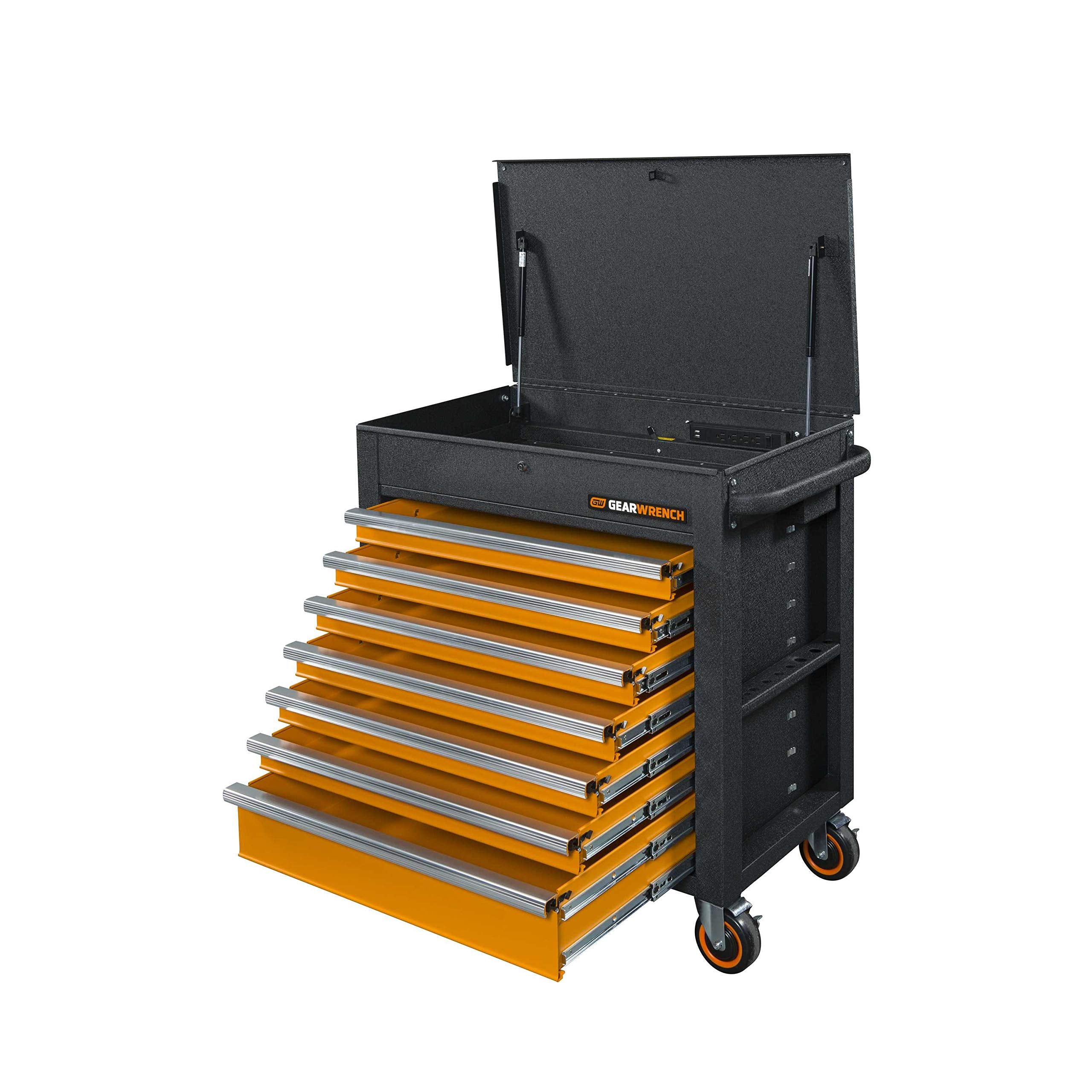 35" GEARWRENCH 7 Drawer GSX Series Rolling Tool Cart with Tilt Top - 83246
