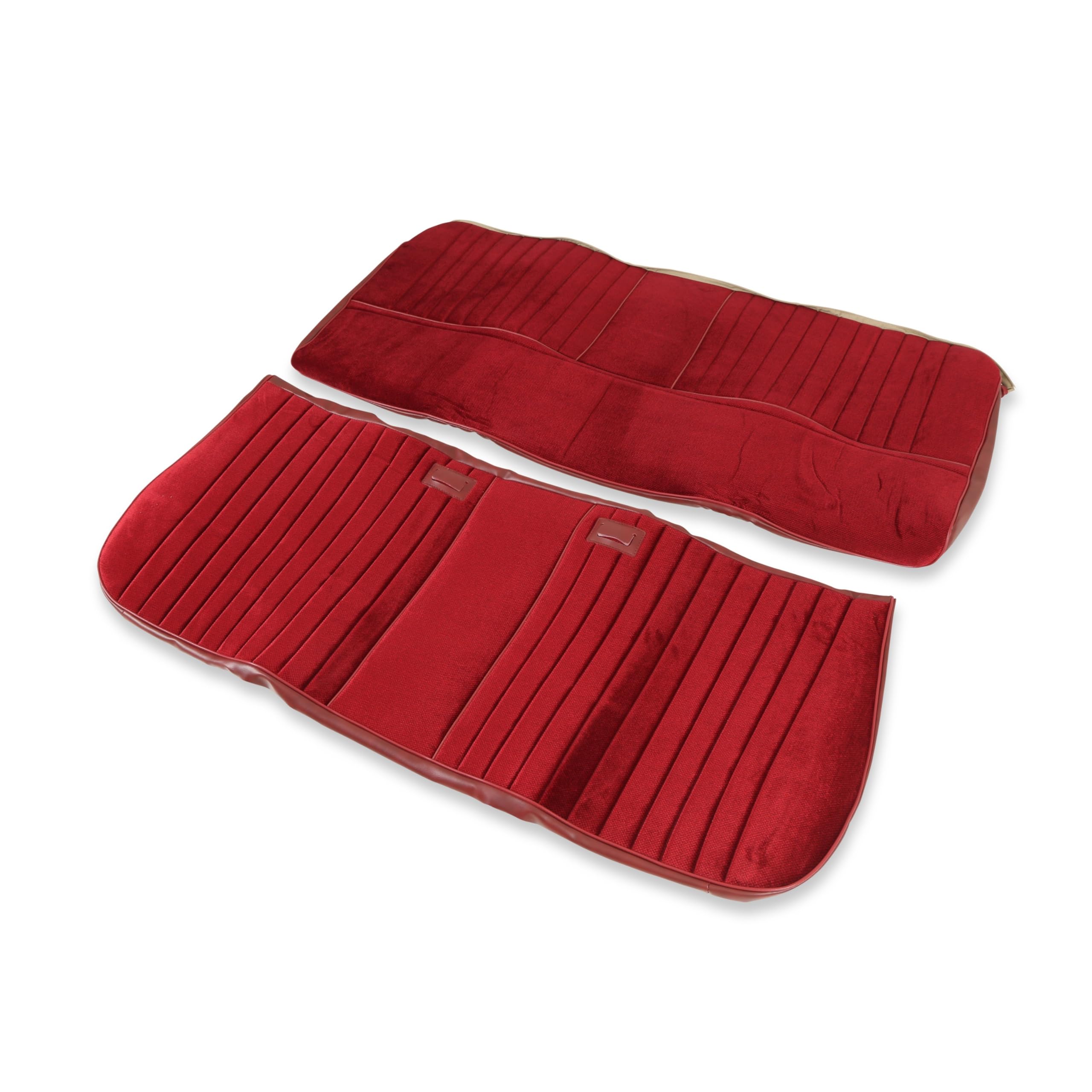 Bench Seat Cover-Vinyl w/Vinyl/Velour-Maroon/Burgundy Brothers Trucks UP87C01MAROON
