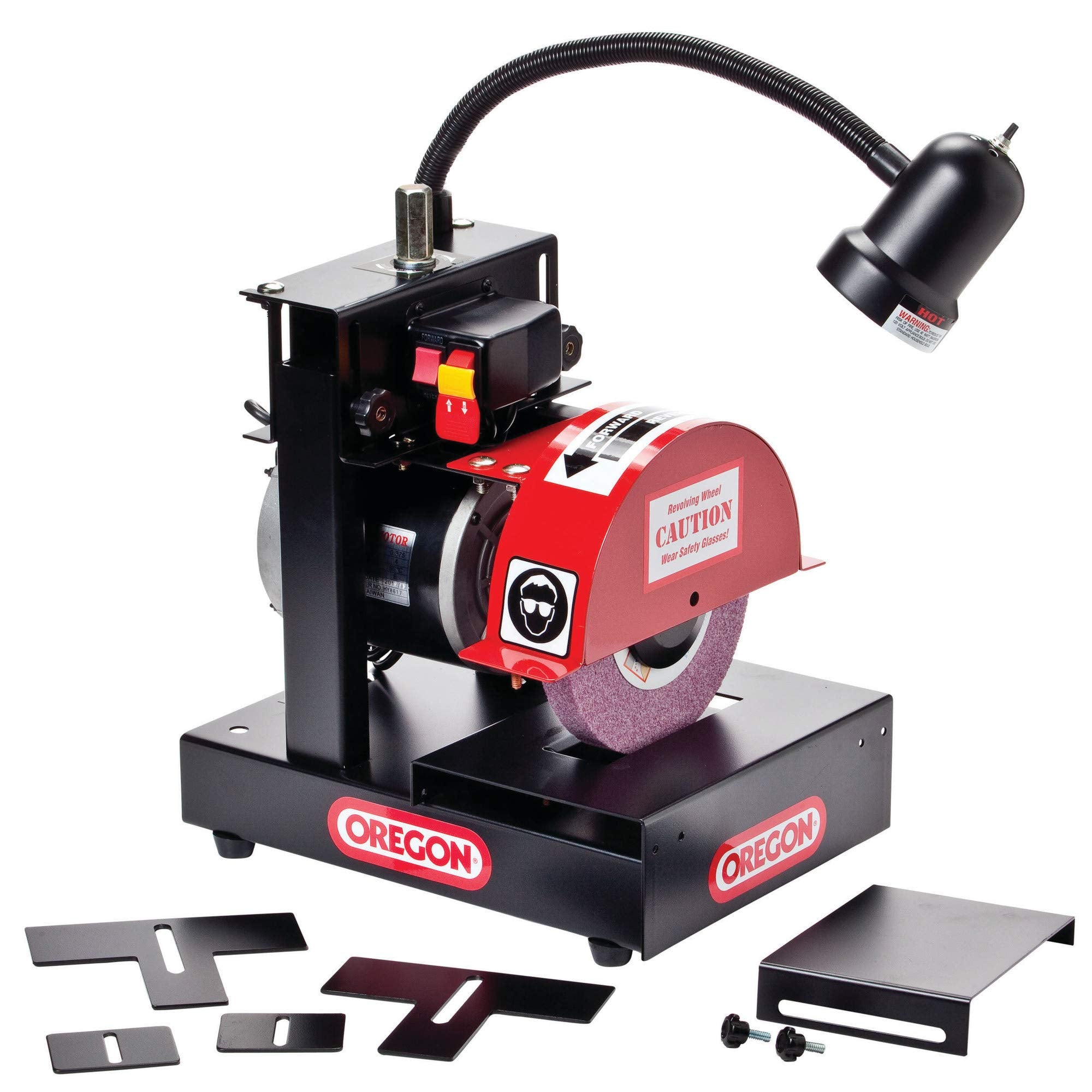 Oregon Lawn Mower Blade Sharpener & Grinder Professional, Heavy Duty, 1/2 HP Motor, Adjustable (88-023)