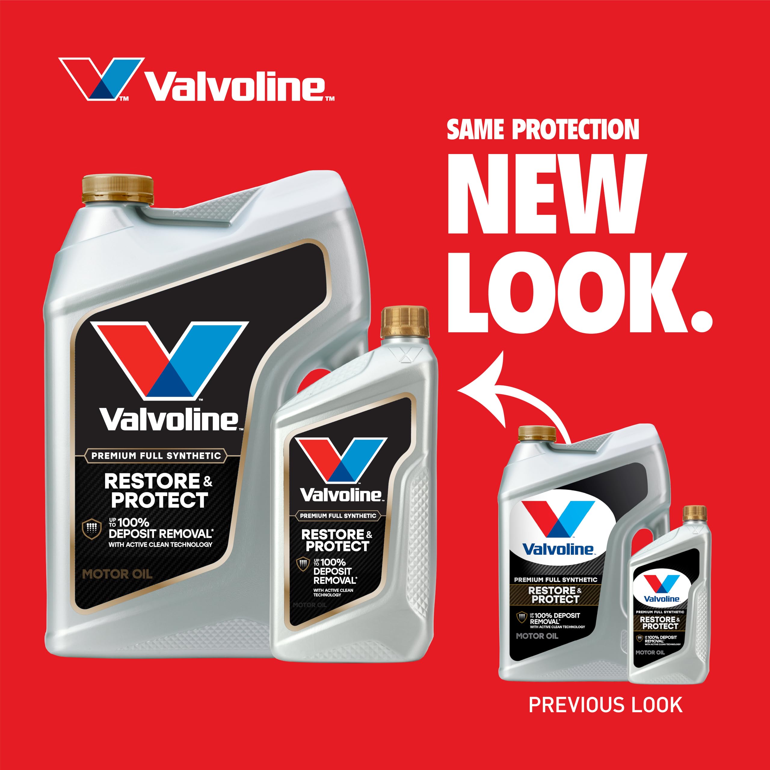 Full Synthetic Valvoline Restore & Protect 0W-20 Motor Oil 5 Quart
