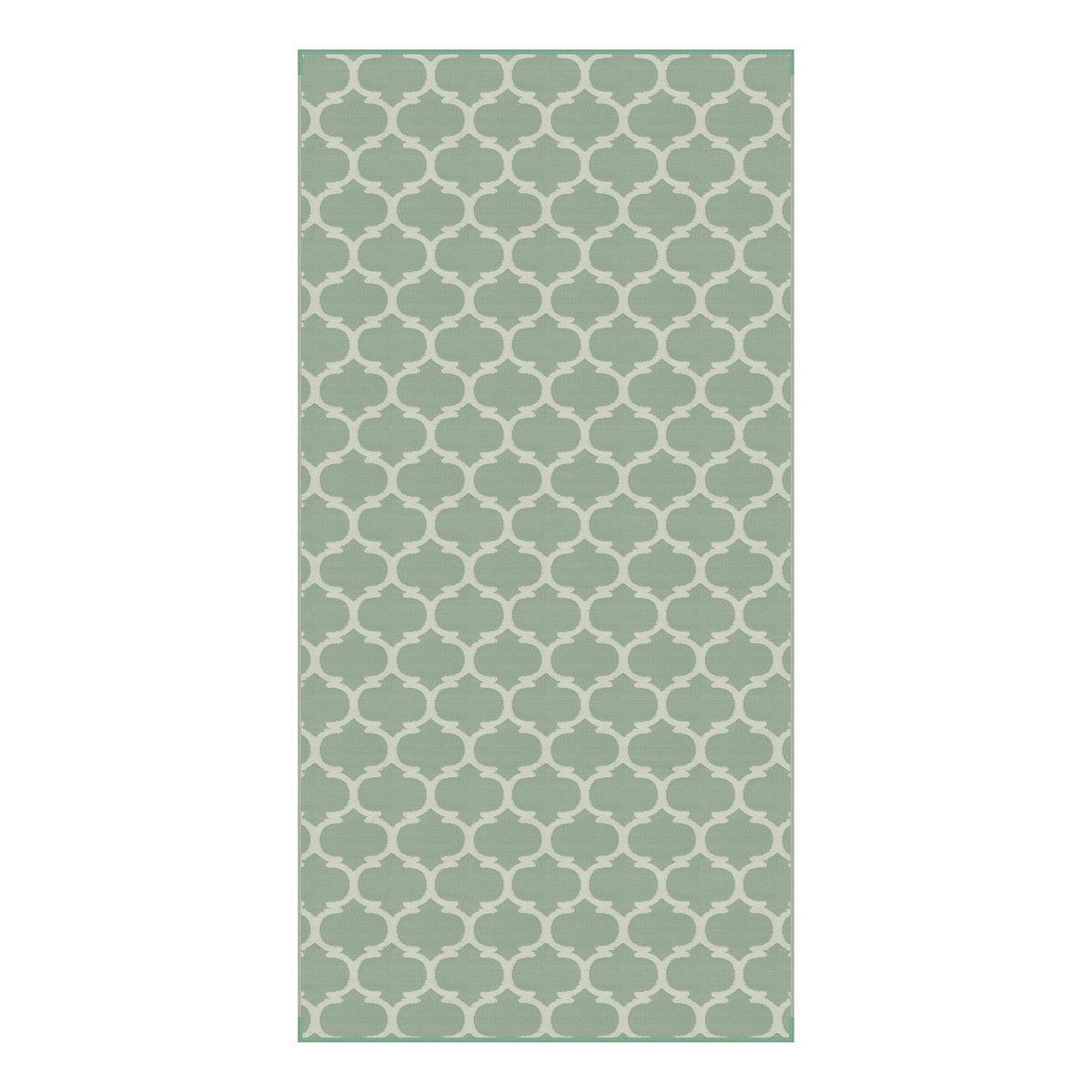 Reversible Lippert All-Weather RV Patio Mat Green 8' x 16'