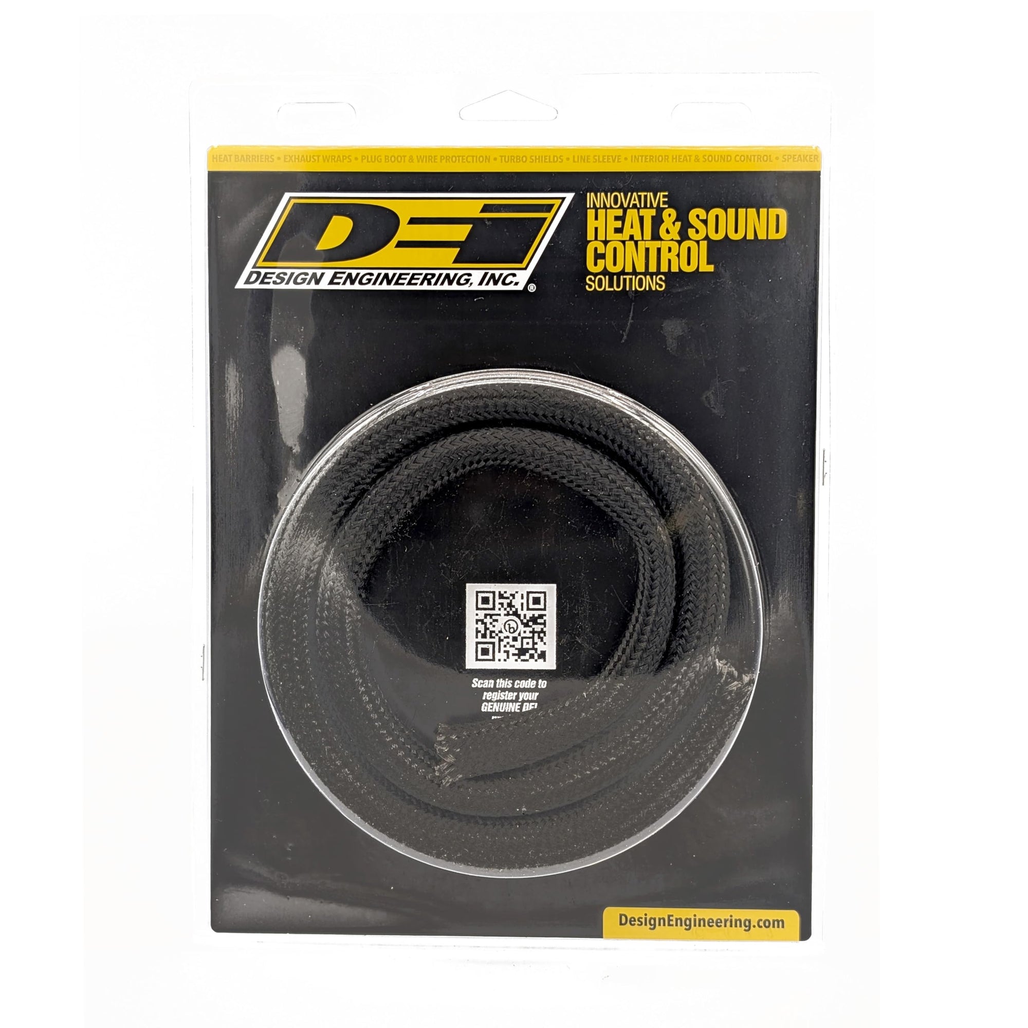 Protect-A-Sleeve Design Engineering 10590 Black Titanium 0.5" ID x 36" with LR Technology