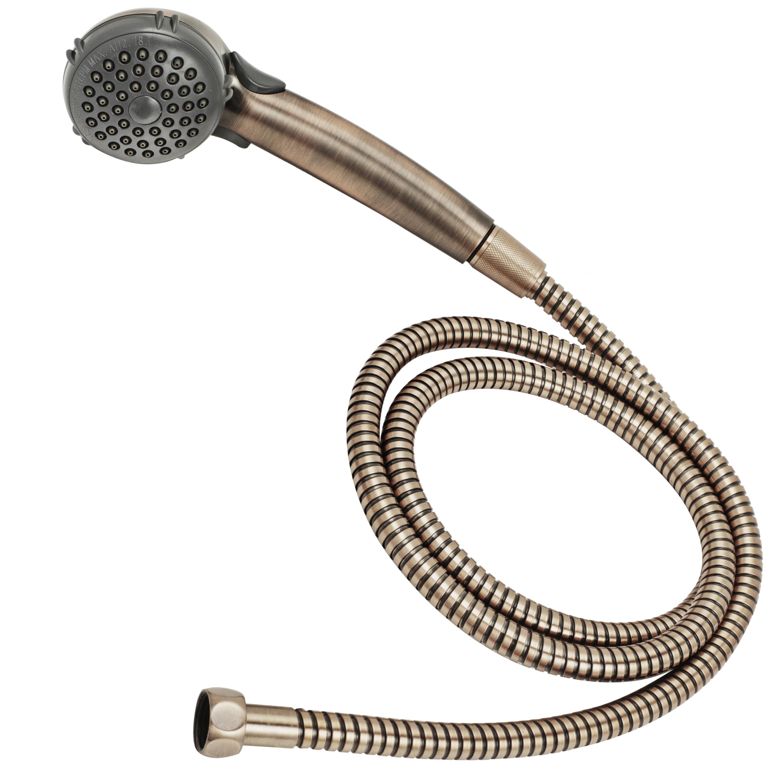 Dura Faucet RV Hand Held Shower Head DF-SA400K-ORB, Stainless Steel Hose Kit (Oil Rubbed Bronze)