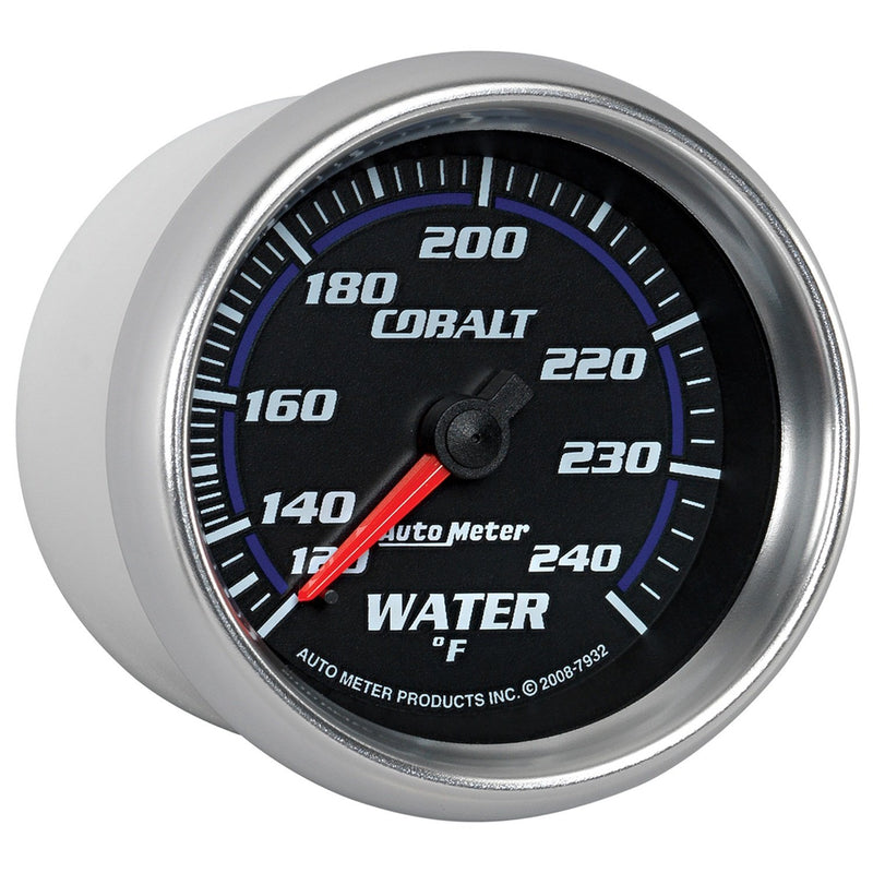 Cobalt Auto Meter 7932 Mechanical Water Temperature Gauge
