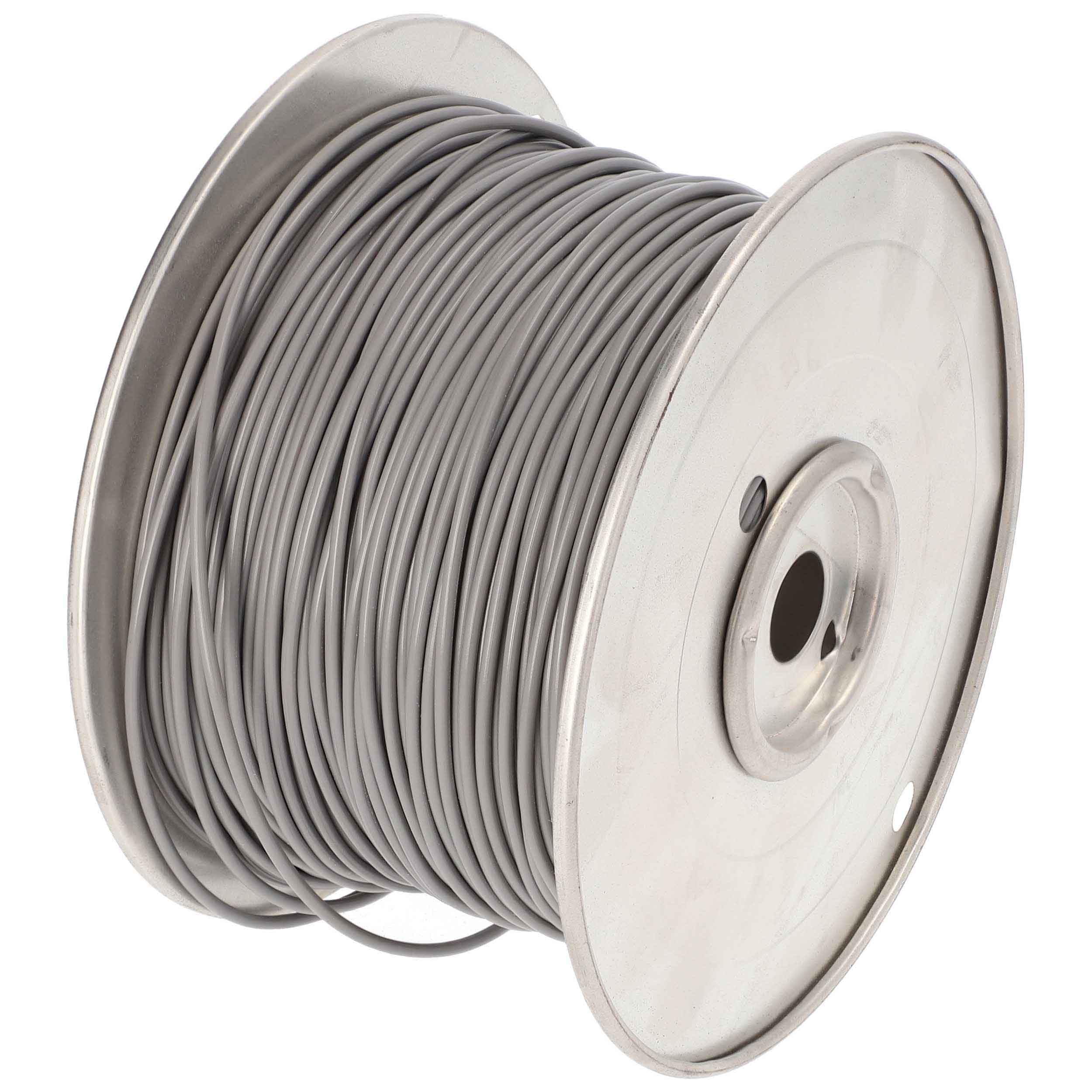 16 Ga Install Bay US GPT All Copper Primary Wire Gray - Coil of 500 Ft