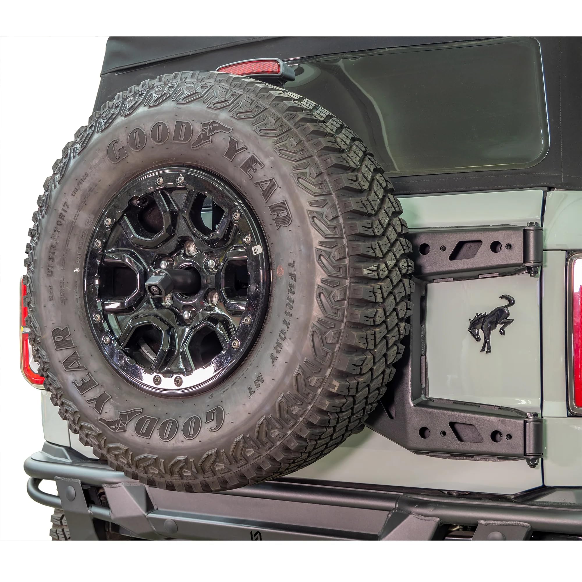 2021+ Ford Bronco Adjustable Tire Carrier & Camera Mount Turn Offroad