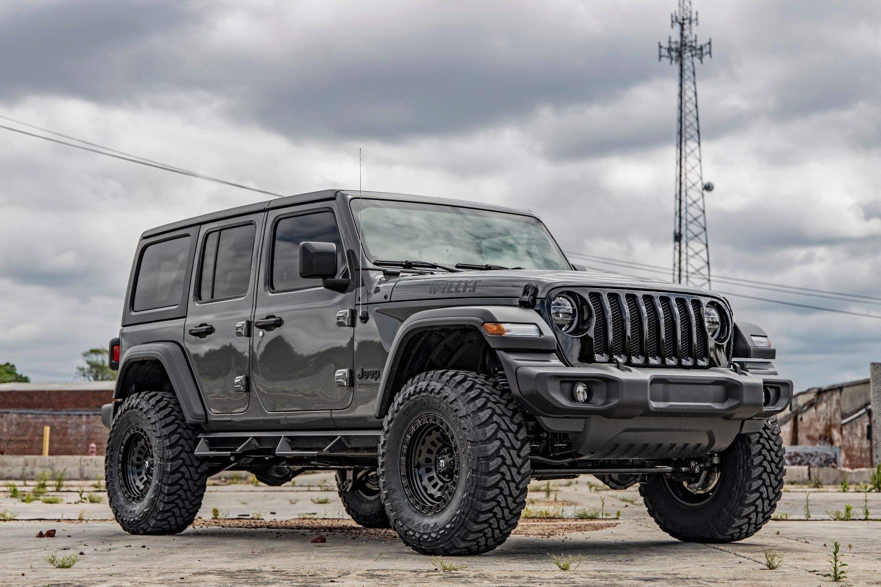 3.5" Rough Country Lift Kit w/N3 Shocks for Jeep Wrangler JL Unlimited (2020-2023) EcoDiesel 4-Door - Fits up to 35" Tires