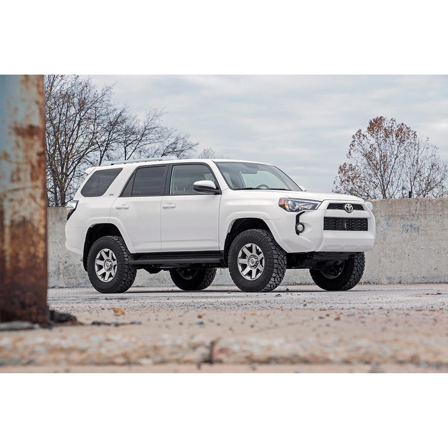 3 Inch Lift Kit Rough Country for Toyota 4Runner (2010-2024) - Includes Vertex Coilovers & V2 Rear Shocks, Aluminum CA