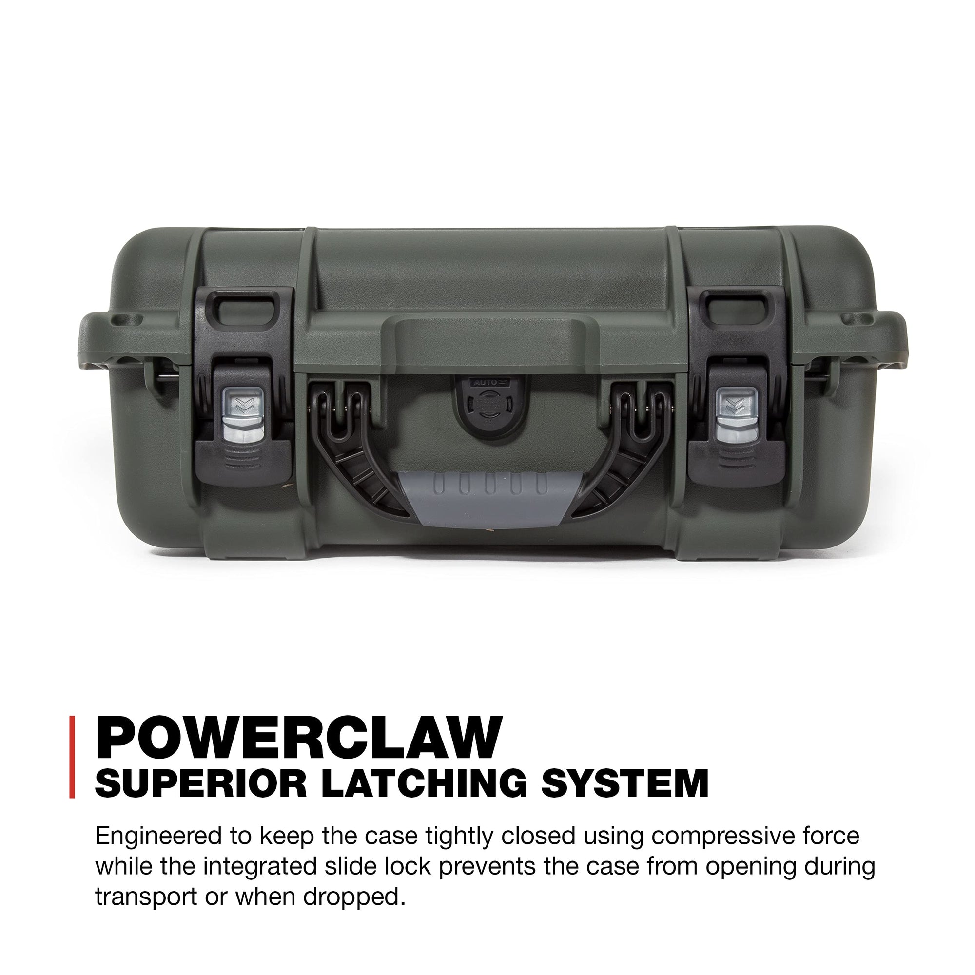 Waterproof Nanuk 920 Hard Case with Foam Insert - Olive