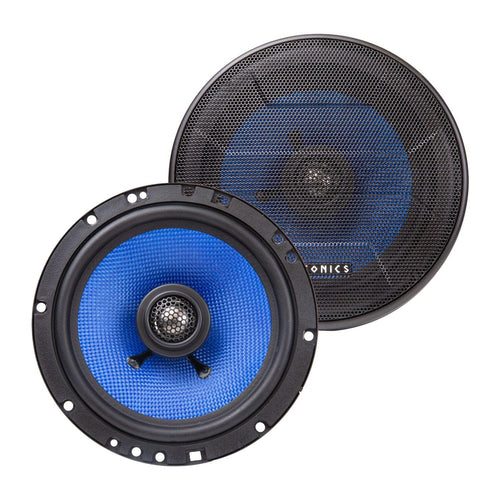 Colossus Classic Hifonics HCC65CX 6.5-Inch Car Speakers | 150W Peak Power | 2-Way Coaxial Design | Aluminum Dome Tweeters | Butyl Rubber Surrounds | Premium Audio