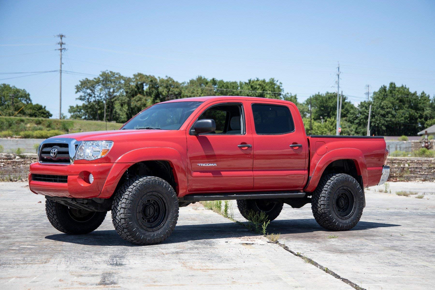 Vertex Rough Country 3.5" Bolt-On Lift Kit w/V2 Shocks for 05-23 Tacoma - 74257