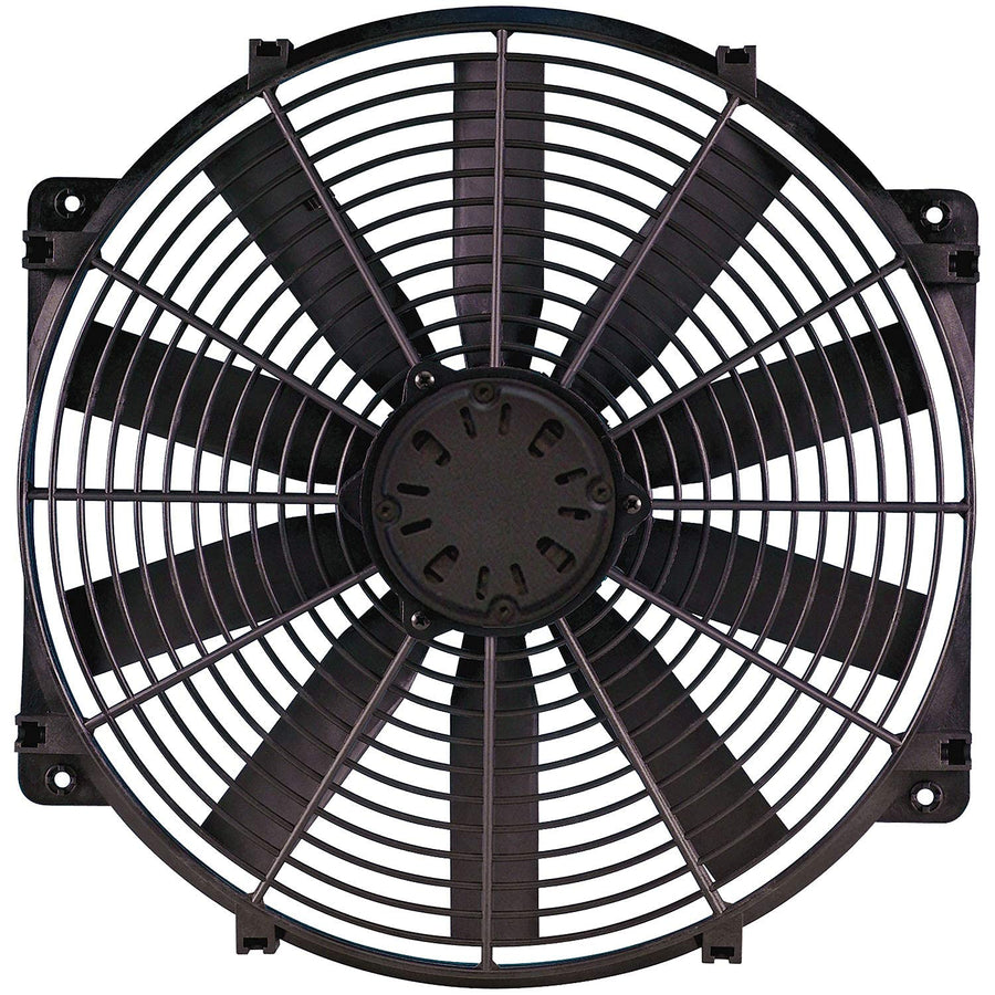 16" Black 118 LoBoy Electric Fan (puller)
