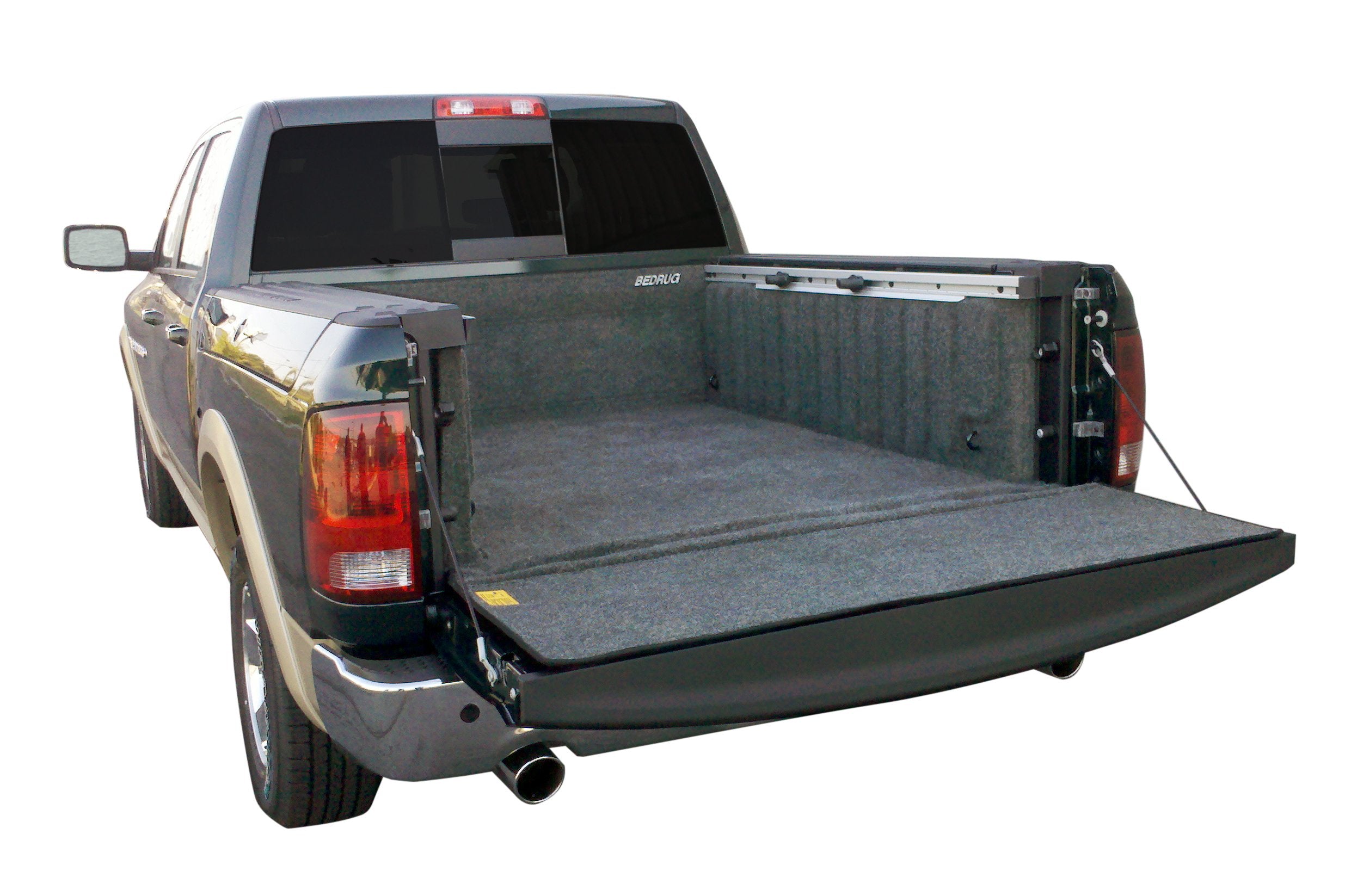 2009 - 2018 Ram 5.7' Bed | Bedrug Classic Bedliner (19-22 Classic Body Styles Only) 5.7" Bed w/o Rambox (BRZSPRAYON is required if installing over Spray-In Liner), Charcoal | BRT09BXK | Charcoal Grey
