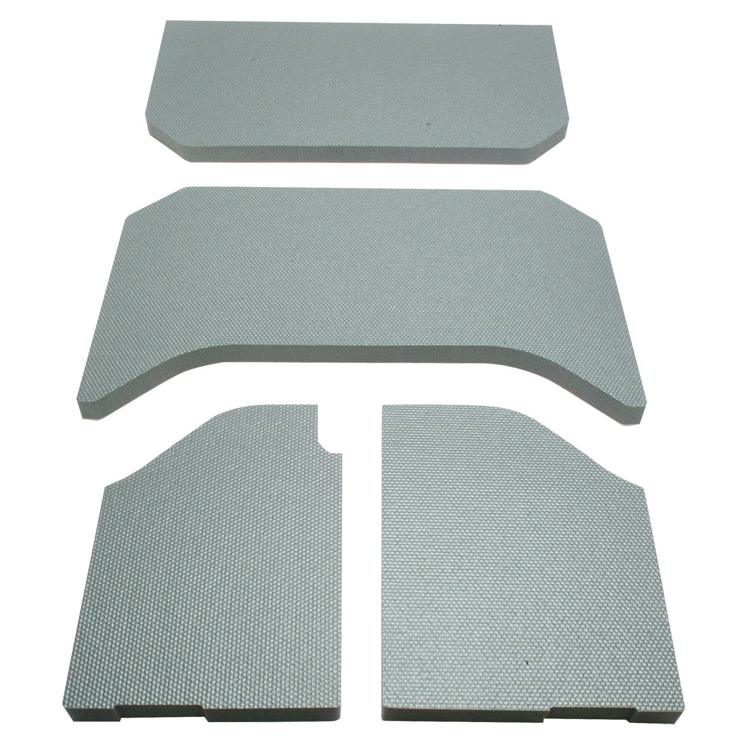 Boom Mat Design Engineering 050133 Grey Sound Deadening Headliner Compatible with 4-Door Jeep Wrangler (2007-2010)