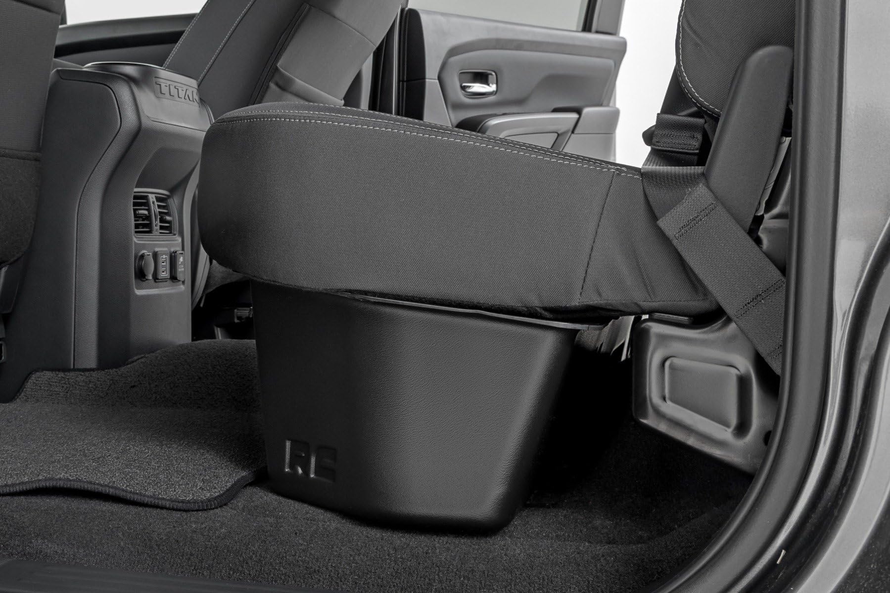 Under Seat Storage Rough Country for 2005-2024 Nissan Titan - RC09705