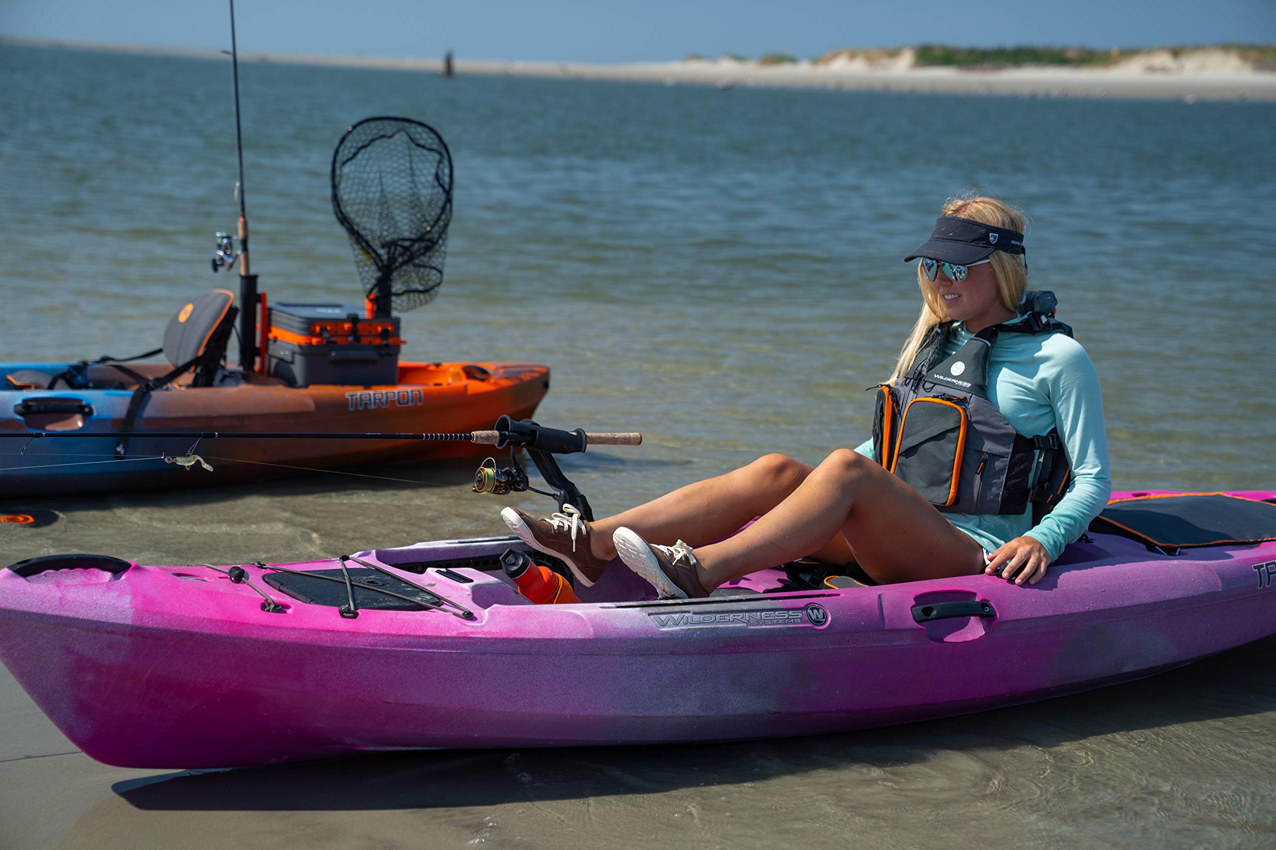 Tarpon 105 Wilderness Systems | Sit on Top Fishing Kayak | Premium Angler Kayak | 10' 6" | Fossil Tan