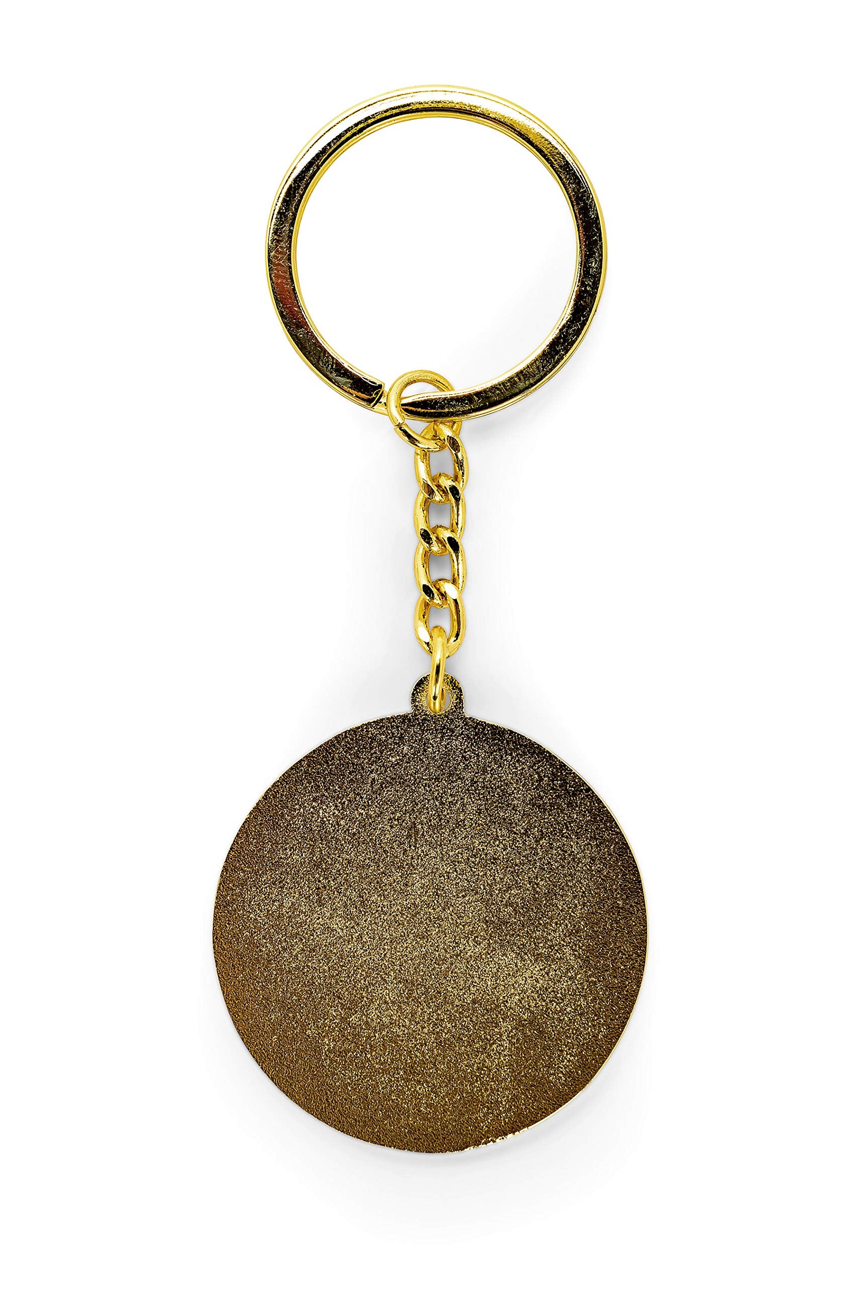 Sunrise Keychain-Gold Ring for Car Fobs and Keys Camco Life is Better at The Campsite (53289)