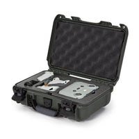 Waterproof Nanuk 909 Hard Case with Custom Insert for DJI Mini 3 and RC-N1 Remote - Olive (909S-080OL-0A0-C0598)