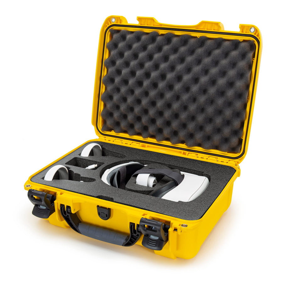 Waterproof Hard Case Nanuk 925 with Foam Insert for Oculus Quest 2 - Yellow