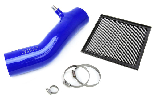 Blue HPS Silicone Air Intake Kit with Air Filter Compatible for 2016-2023 Toyota Tacoma 3.5L V6, 827-725BL