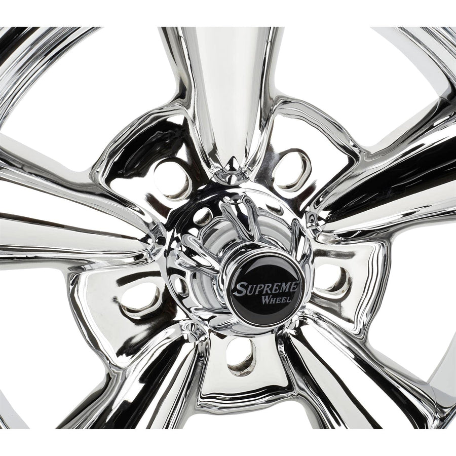 6746099R Raceline Wheels 67 Series Supreme Wheel Size: 14 x 6 Bolt Circle: 5 x 4