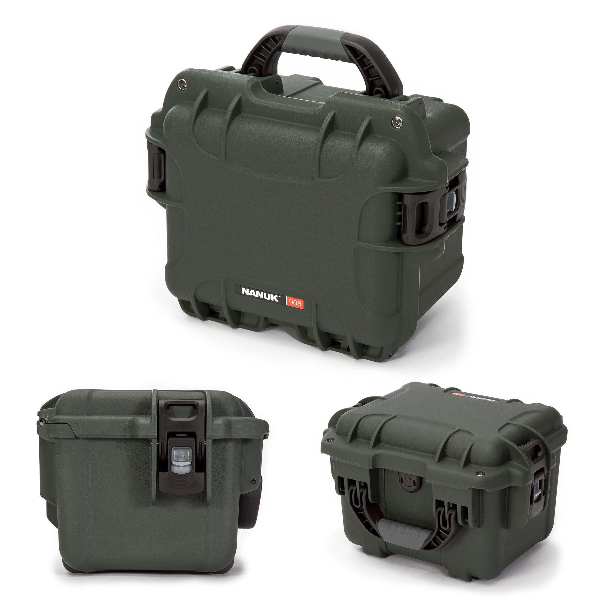 Olive Nanuk 908 Waterproof Hard Case