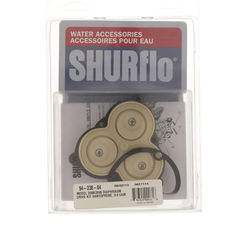 Diaphram Pump PENTAIR SHURFLO with Lower Housing Kit 94-238-04