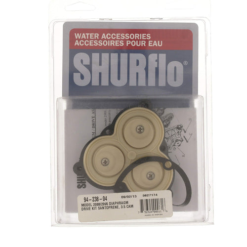 Diaphram Pump PENTAIR SHURFLO with Lower Housing Kit 94-238-04