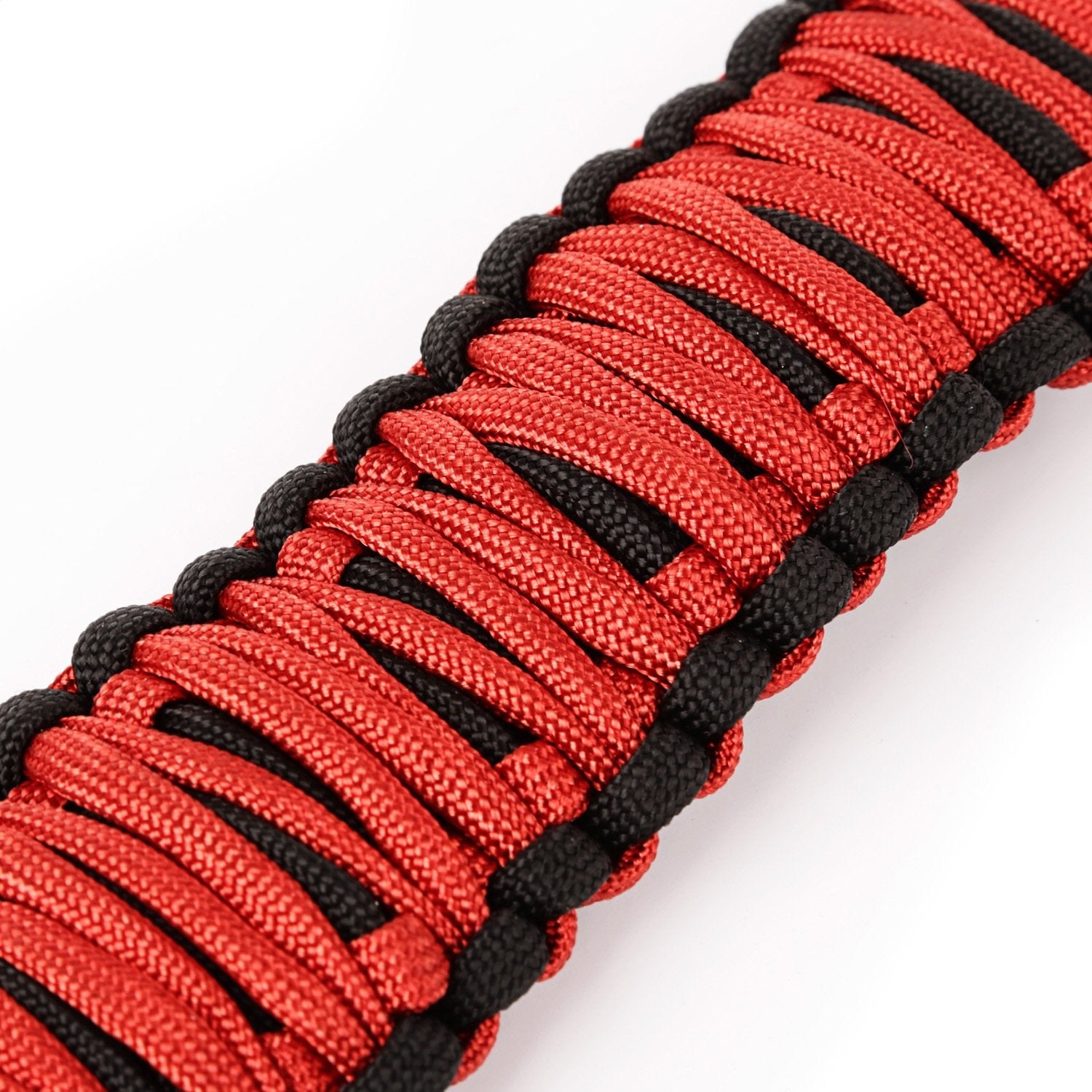 Rugged Ridge Grab Handles for JK/JKU Jeep Wrangler | Nylon, Red | 13305.80 | Fits 2007-2018 Jeep Wrangler JK/JKU