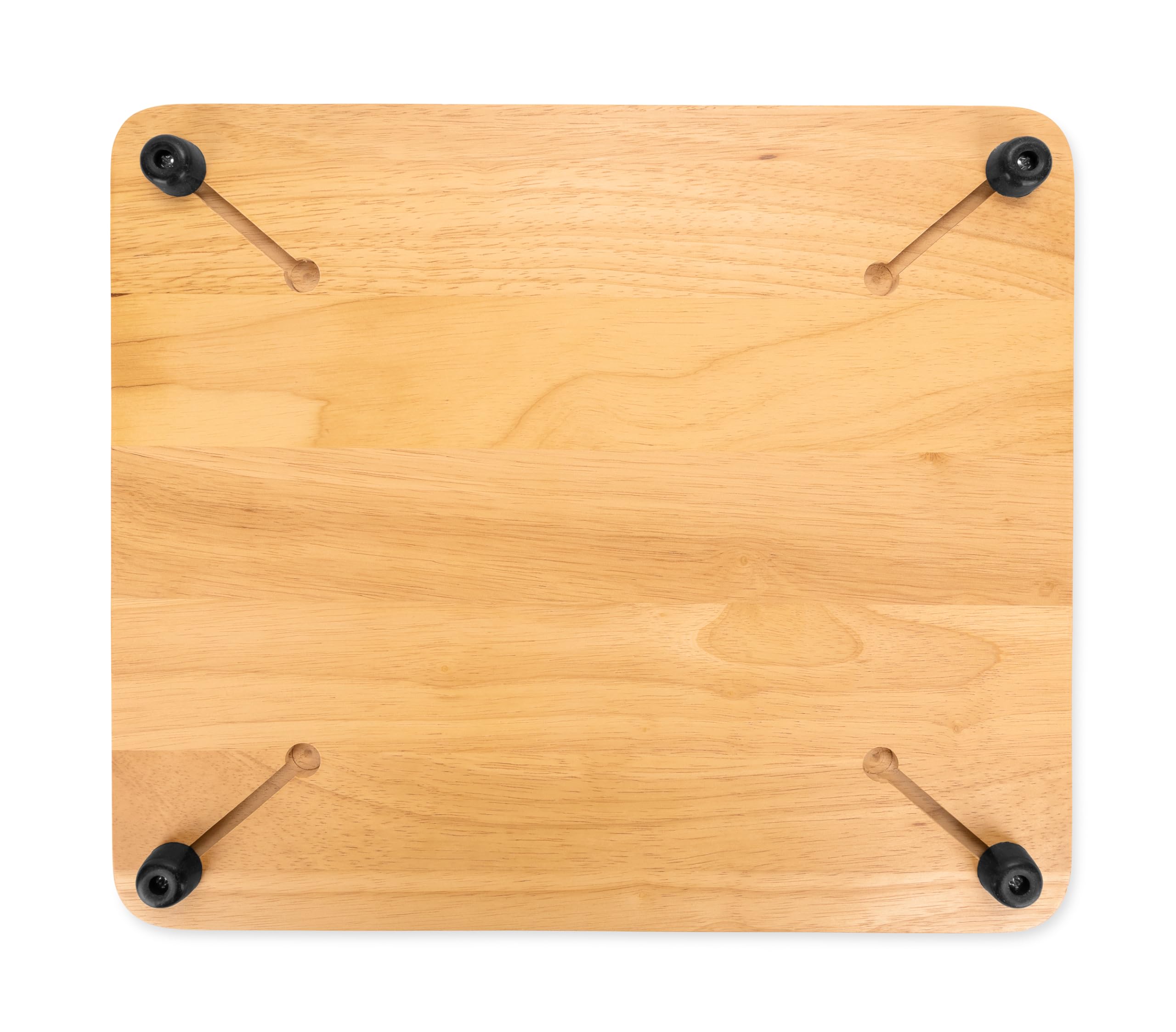 Camco Sink Cover Camper/RV | Features Adjustable Legs w/Non-Slip Feet & Solid Oak Hardwood Top w/Non-Toxic Gloss Finish | Top Measures 13” x 15” | Great for RVs, Campers, Boats & More (43431)