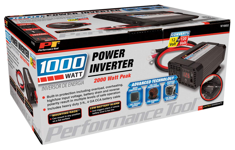1000-Watt Performance Tool W16652 Power Inverter
