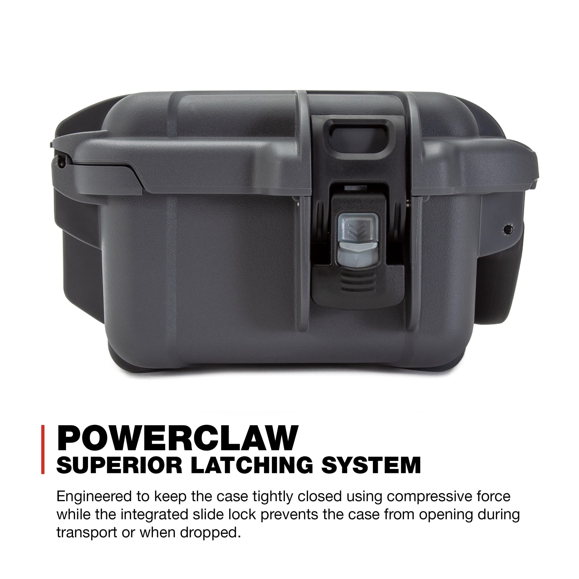 Waterproof Nanuk 905 Hard Case with Padded Dividers - Graphite