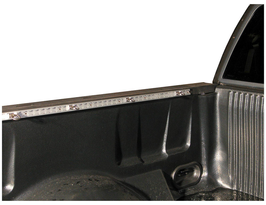 Buyers Products Aluminum ST93 Super Track, 4 46-1/2 Inch Pieces with 8 Anchor O Rings, Tie Down Rails for Trucks, Vans & Trailers, Easily Secure Motorycles, ATVs, Dirt Bikes, &Utility Tractors