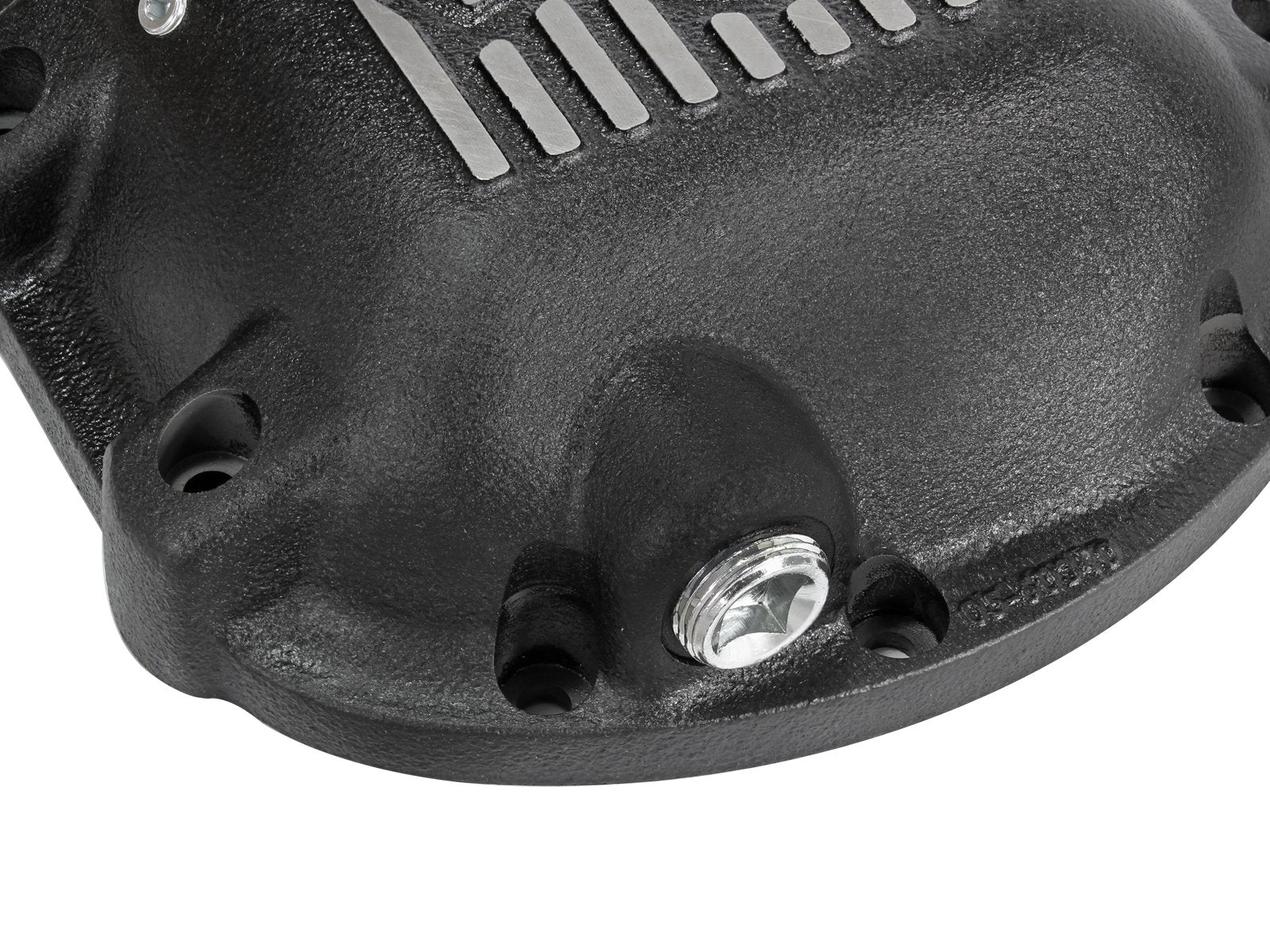 aFe POWER Rear Differential Cover Pro Series Black w/Machined Fins - #46-70192 - Jeep Wrangler (TJ/JK) 97-18