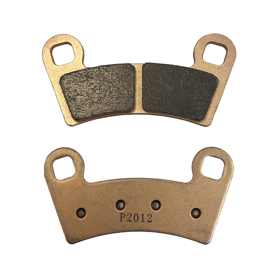 Demon Powersports Sintered Brake Pads Front Left/Right, Rear Left/Right for Polaris RZR/Outlaw, Density Sintered Metallic Material Better Grip, Reduced Brake Fade (See Fitment Details in Description)