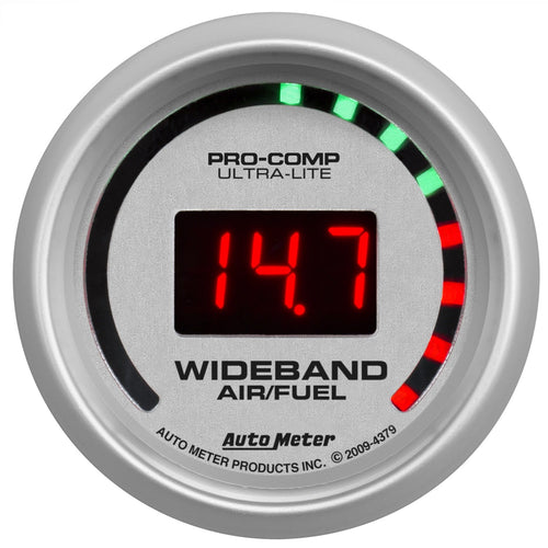 Auto Meter Ultra-Lite 4379 Wide Band Air Fuel Ratio Kit,2.3125 in.