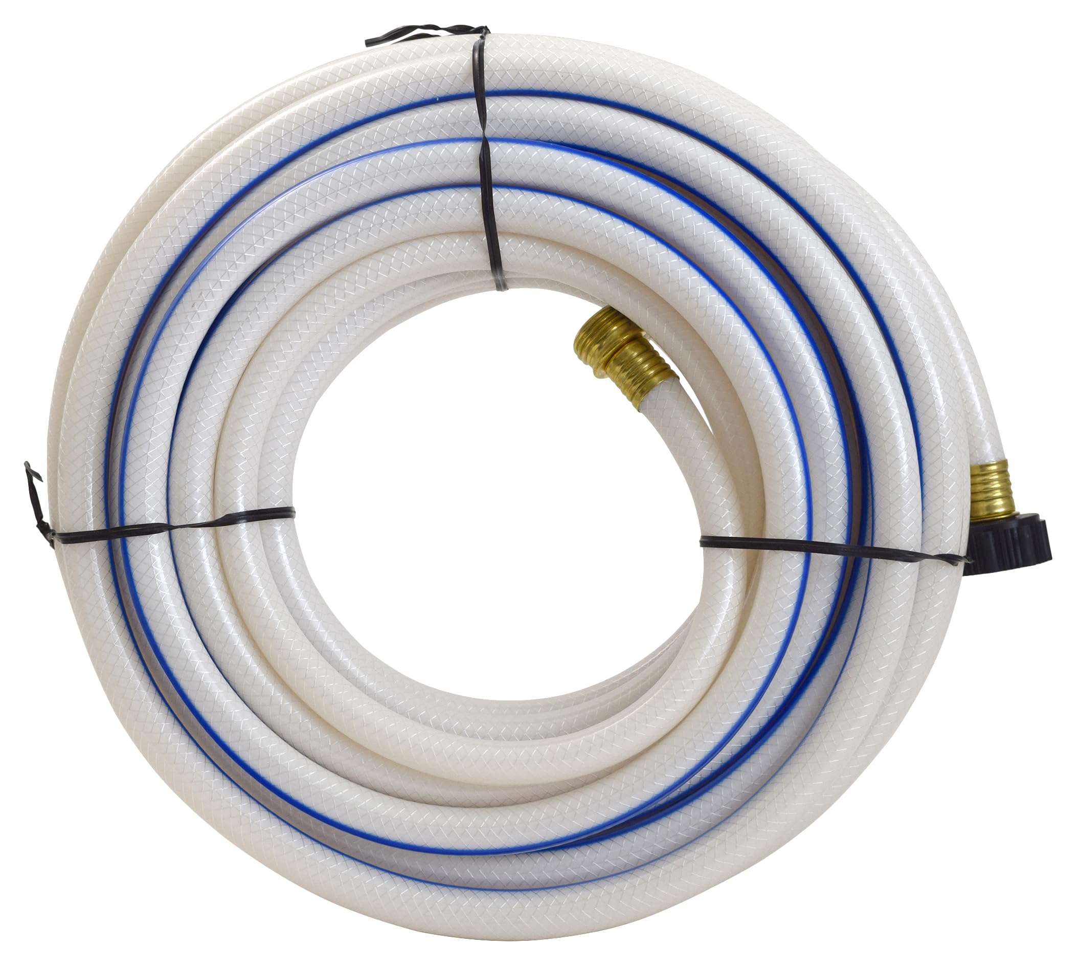 AquaFresh High Pressure Drinking Water Hose Valterra, Water Hose Hookup for RV - 1/2" x 50', White