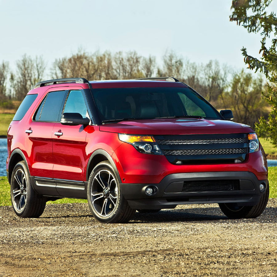 Fog Lights SPEC-D TUNING + H11 Bulbs + Switch Compatible with 2011-2015 Ford Explorer, L+R Pair Assembly