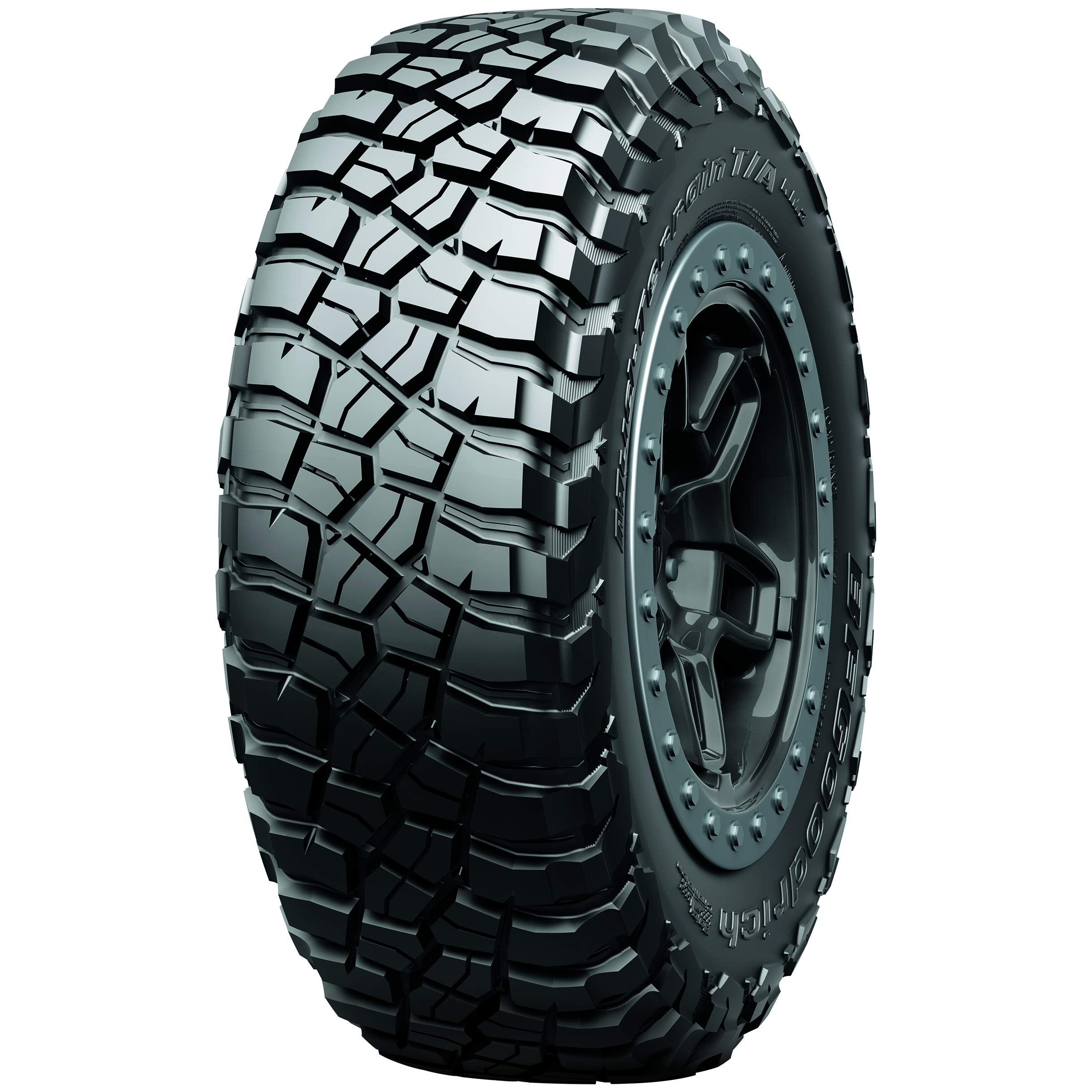 Mud Terrain T/A KM3 BFGoodrich Radial Car Tire for Light Trucks, SUVs, and Crossovers, 37x12.50R18/C 115Q