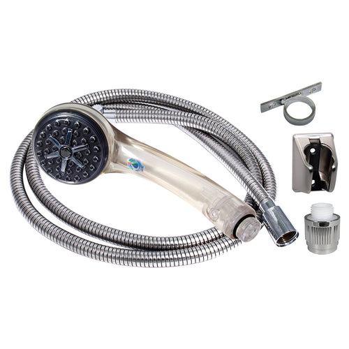 PF276049 Phoenix Faucets AirFusion Single-Function Shower Kit with Flow Controller - Clear