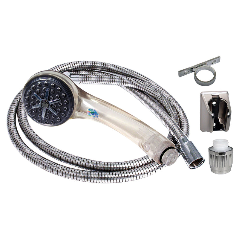 PF276049 Phoenix Faucets AirFusion Single-Function Shower Kit with Flow Controller - Clear