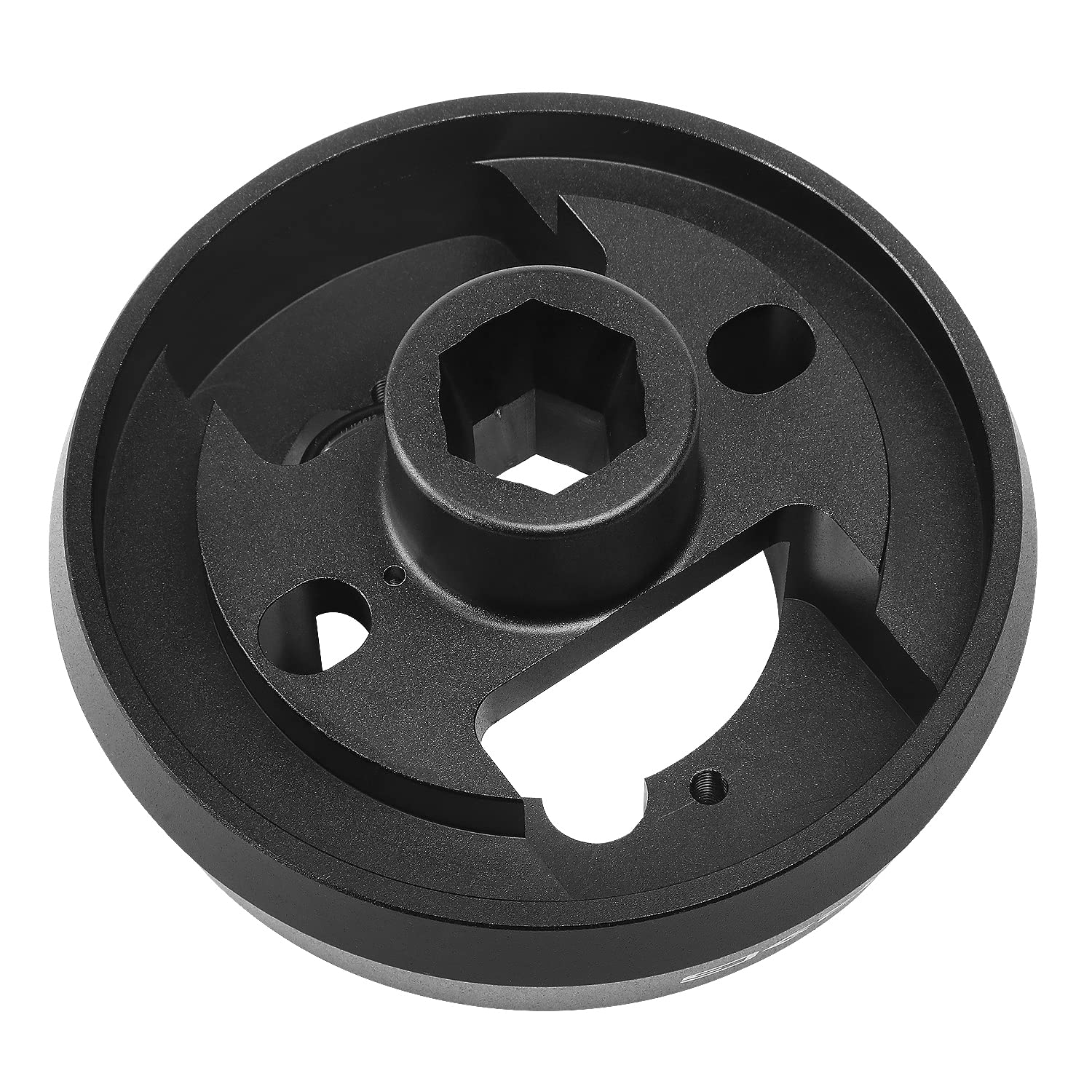 6-Bolt Aluminum NRG Innovations SRK-193H Steering Wheel Quick Release Hub Adapter Compatible with 15-18 Ford Focus / 14-18 Fiesta / 16-21 Transit / 12-21 Mustang