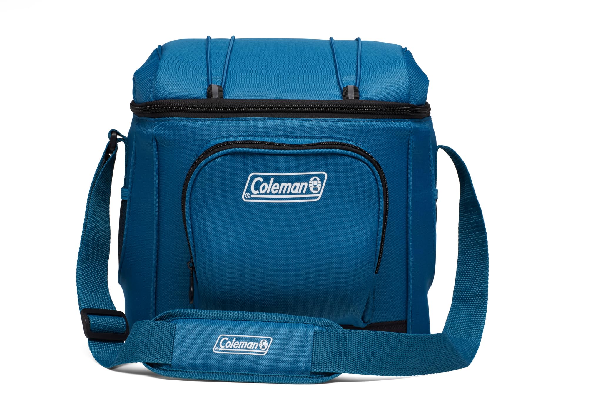 Coleman Insulated Chiller Soft Cooler, Leakproof 9/16/30 Can Cooler with 12+ Hour Ice Retention, Made with Recycled Materials, Great for Lunch, Camping, Beach, Pool, Sports, & More